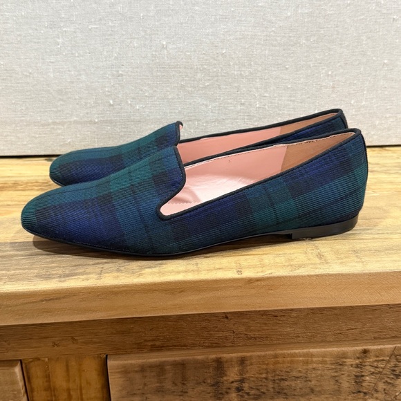 J.Crew Smoking Loafer Blackwatch Tartan Plaid Size 6 - Picture 5 of 8